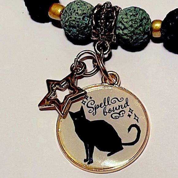 ➡️BOGO⬅️ Peruvian Green Opal, Lava Stone, Amulet & Star Bracelet ✨HOST PICK!✨ - Picture 4 of 10